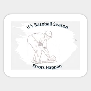 Errors Happen Sticker